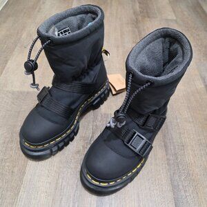 Dr. Martens Audrick Padded Lo Black Winter Boots Women’s 6 US / Men’s 5 US (Appr